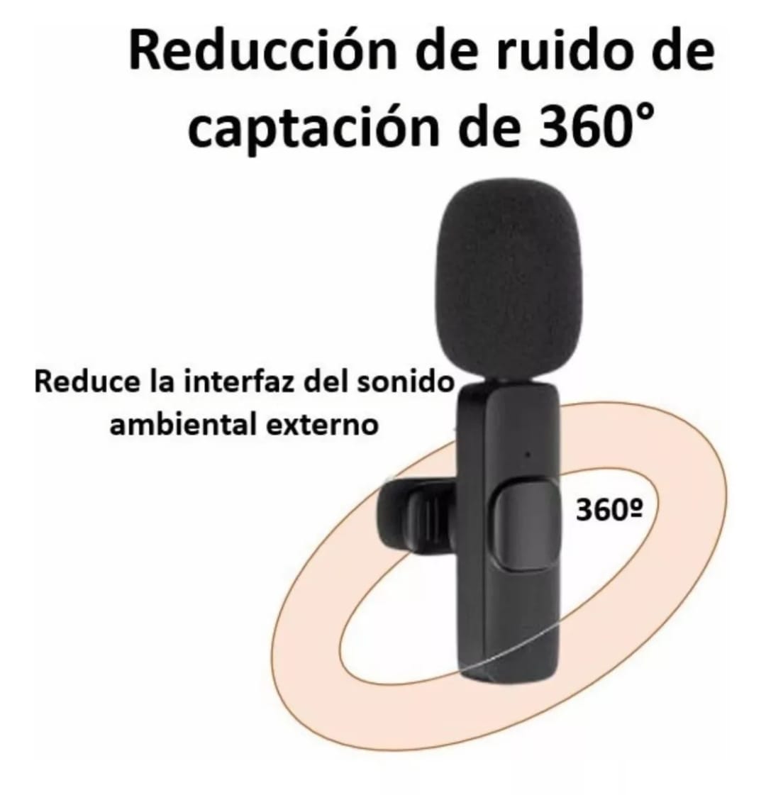 Miniatura 2 de Micrófono Inalámbrico de Solapa